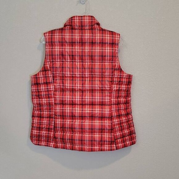 Lands' End Women's Outerwear Down Puffer Vest Size L/P - Picture 3 of 7